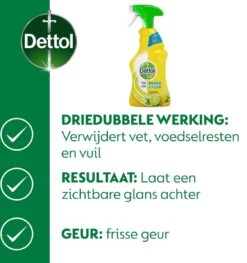 Dettol - Power & Fresh - Allesreinger Spray - Citrus - 6 X 500 Ml -Reinigingsproducten Winkel 1126x1200