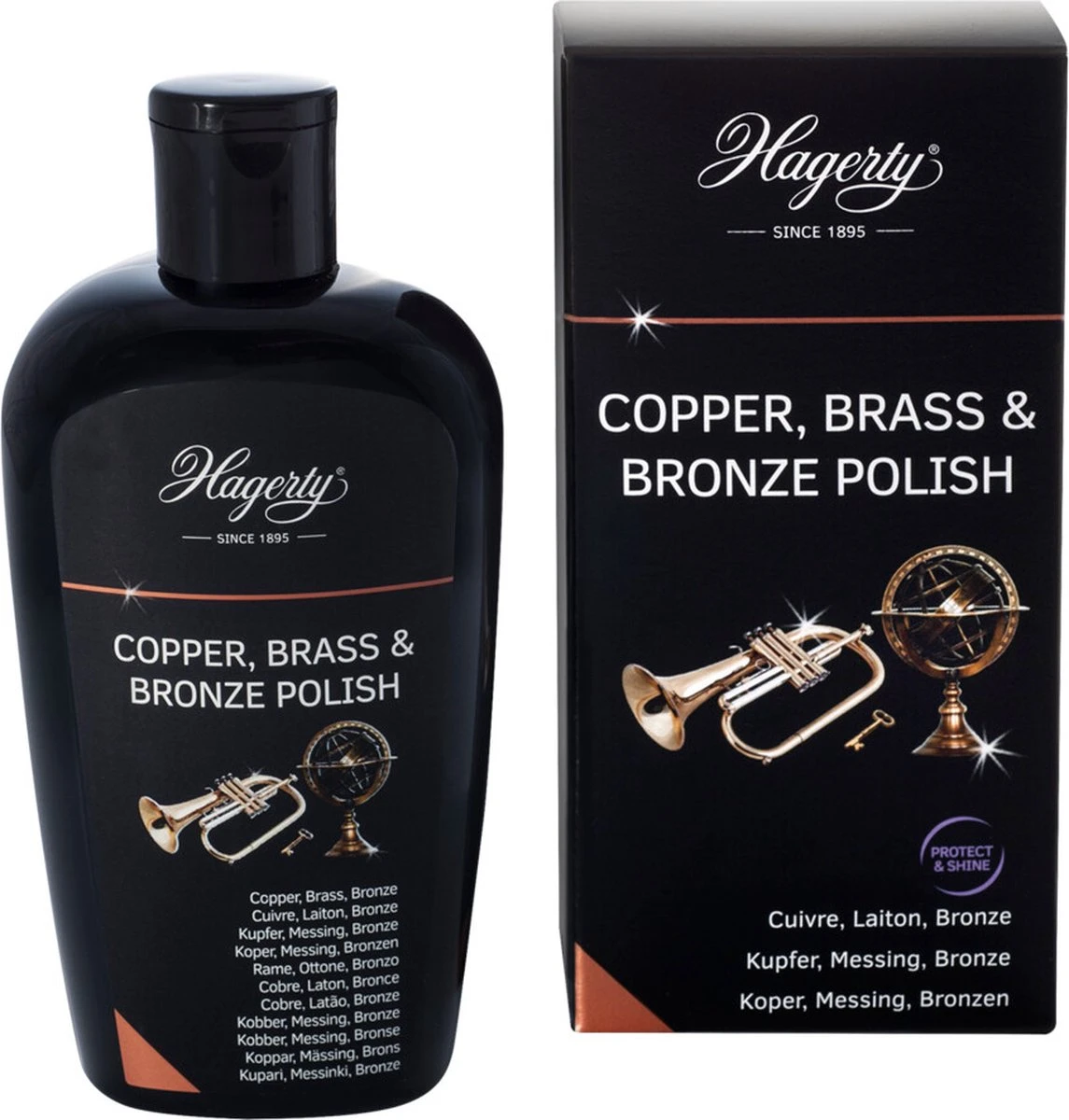 Hagerty Copper, Brass & Bronze Polish - Poetsmiddel Voor Koper, Messing En Brons 250 Ml 5 Hagerty Copper, Brass & Bronze Polish - Poetsmiddel Voor Koper, Messing En Brons 250 Ml - Afbeelding 3
