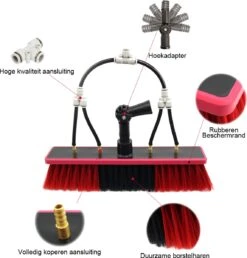 Kibani Telescoop Borstel 9m - Telescoopsteel Ramenwassen - Telescoopsteel Met Borstel - Telescoopsteel - Telescoopsteel Met Waterdoorvoer - Ramenwassen - Raamwisser Met Telescoopsteel - Raamwisser - Telescoopstelen -Reinigingsproducten Winkel 1147x1200 4