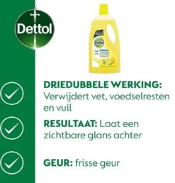 Dettol - Power & Fresh - Allesreiniger - Citrus - 8 X 1 Liter -Reinigingsproducten Winkel 1149x1200