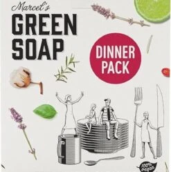 Marcel's Green Soap Dinner Pack - 1 X 1 Box -Reinigingsproducten Winkel 1190x1200 4