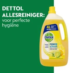 Dettol - Power & Fresh - Allesreiniger - Citrus - 3 X 4 Liter -Reinigingsproducten Winkel 1192x1200