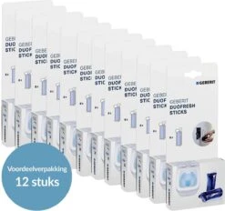 Geberit DuoFresh Sticks - 96 Stuks - Voordeelverpakking - Toilet/WC Blokjes Inbouwreservoir -Reinigingsproducten Winkel 1200x1125 1