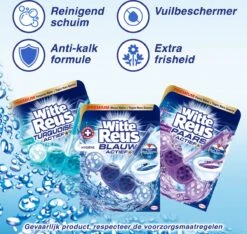 Witte Reus Turquoise Actief Toiletblok - Pacific - WC Blokjes Voordeelverpakking - 10 Stuks 25 Witte Reus Turquoise Actief Toiletblok - Pacific - WC Blokjes Voordeelverpakking - 10 Stuks -Reinigingsproducten Winkel 1200x1136