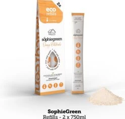 SophieGreen Voorjaarspakket; Allesreiniger + Keukenreiniger - 2x 750ml + Navullingen + Sopje Allesreiniger 100g -Reinigingsproducten Winkel 1200x1142 1