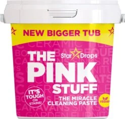 Stardrops The Pink Stuff The Pink Stuff Cleaning Paste 850 G -Reinigingsproducten Winkel 1200x1148 1