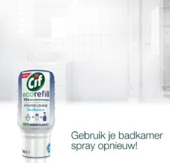 Cif Power & Shine Badkamer Ecorefill Capsule - 10 X 70 Ml - Voordeelverpakking -Reinigingsproducten Winkel 1200x1151 1