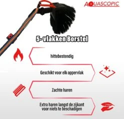 Aquascopic - Telescoopsteel Set Met Borstel - 7,2 Meter -Reinigingsproducten Winkel 1200x1155 1