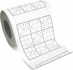 MikaMax Sudoku WC Papier - Sudoku - Iedervel Een Andere Sudoku - Toiletpapier - Puzzels - Puzzel -Reinigingsproducten Winkel 1200x1168