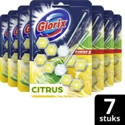 Glorix Power 5 Toiletblokken - Citroen - 7 X 2 Stuks - Voordeelverpakking 19 Glorix Power 5 Toiletblokken - Citroen - 7 X 2 Stuks - Voordeelverpakking -Reinigingsproducten Winkel 1200x1198 10
