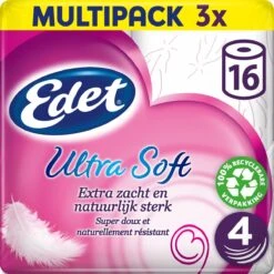 Edet Ultra Soft Wc Papier - 4-laags - 48 Rollen -Reinigingsproducten Winkel 1200x1198 15