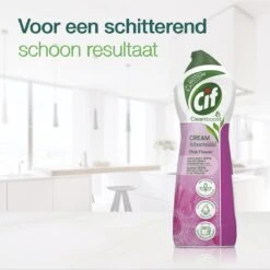 Cif CleanBoost Cream Pink Schuurmiddel - 8 X 750 Ml - Voordeelverpakking -Reinigingsproducten Winkel 1200x1199 3