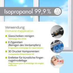 Isopropyl Alcohol - Isopropanol - IPA - Isopropyl - 99,9% Zuiver - 1000ml - Inclusief Trechter 13 Isopropyl Alcohol - Isopropanol - IPA - Isopropyl - 99,9% Zuiver - 1000ml - Inclusief Trechter -Reinigingsproducten Winkel 1200x1200 16