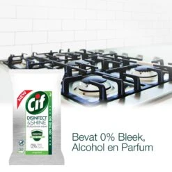 Cif Disinfect & Shine Wipes Original Desinfectie Schoonmaakdoekjes - 12 X 30 Doekjes - Voordeelverpakking -Reinigingsproducten Winkel 1200x1200 175