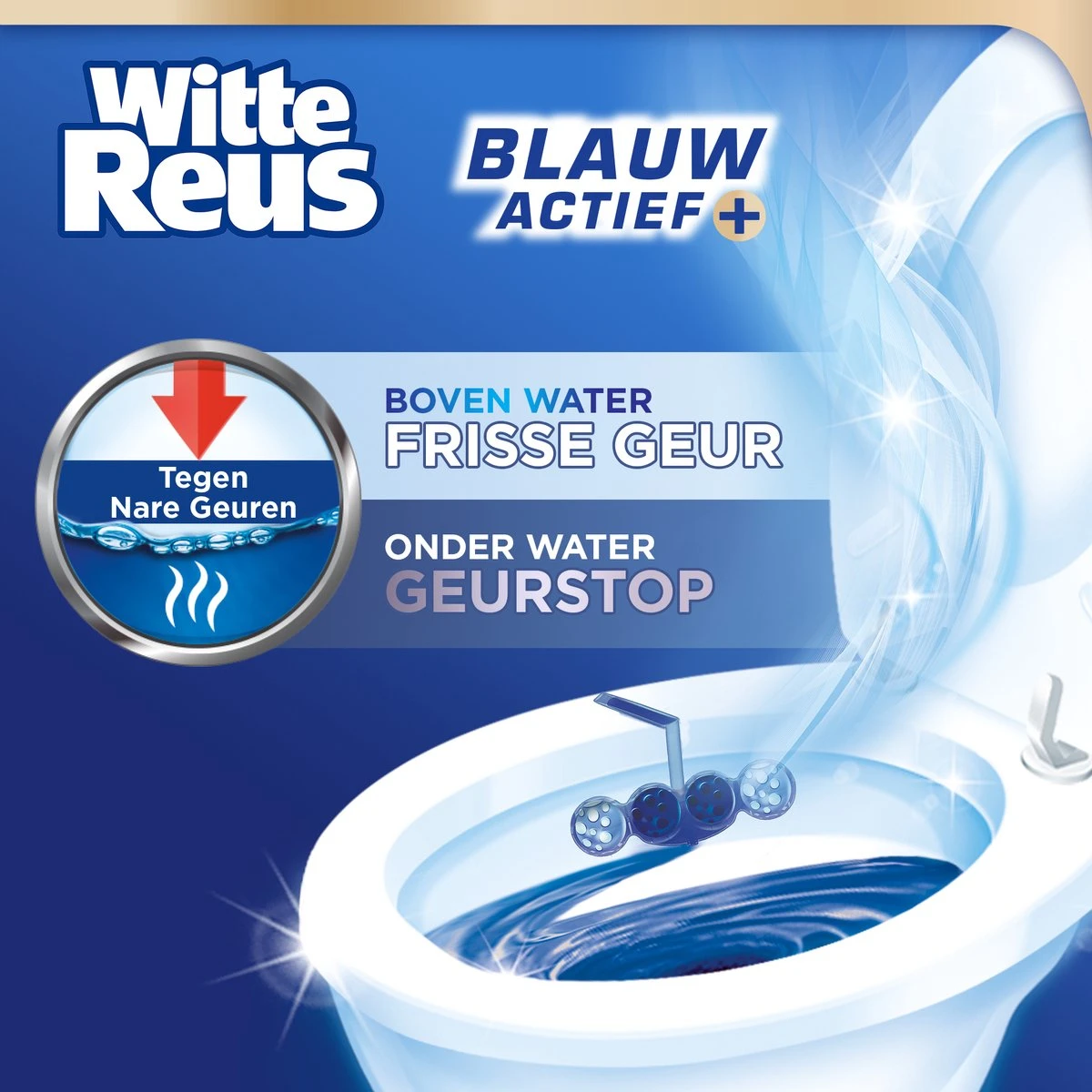 Witte Reus Turquoise Actief Toiletblok - Pacific - WC Blokjes Voordeelverpakking - 10 Stuks 7 Witte Reus Turquoise Actief Toiletblok - Pacific - WC Blokjes Voordeelverpakking - 10 Stuks - Afbeelding 5