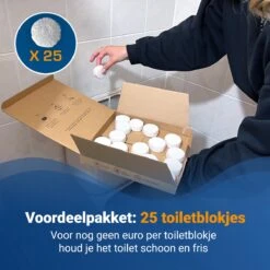 Witte Toiletblokjes Voor Inbouwreservoir Voor O.a Geberit En Grohe - 25 Stuks - Met Lavendel - Vlekvrij - Stortbakblokjes -Reinigingsproducten Winkel 1200x1200 359