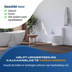 Witte Toiletblokjes Voor Inbouwreservoir Voor O.a Geberit En Grohe - 25 Stuks - Met Lavendel - Vlekvrij - Stortbakblokjes -Reinigingsproducten Winkel 1200x1200 360