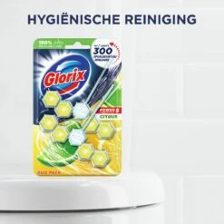 Glorix Power 5 Toiletblokken - Citroen - 7 X 2 Stuks - Voordeelverpakking 31 Glorix Power 5 Toiletblokken - Citroen - 7 X 2 Stuks - Voordeelverpakking -Reinigingsproducten Winkel 1200x1200 400