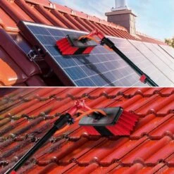 Merkloos Telescoopsteel Ramenwassen 4,6M - Met Borstel & Waterdoorvoer - Voor Ramen - Watertoevoer - Borstel -Reinigingsproducten Winkel 1200x1200 579