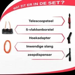 Aquascopic - Telescoopsteel Set Met Borstel - 7,2 Meter -Reinigingsproducten Winkel 1200x1200 601