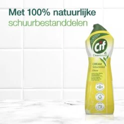 Cif CleanBoost Cream Citroen Schuurmiddel - 8 X 750 Ml - Voordeelverpakking -Reinigingsproducten Winkel 1200x1200 73