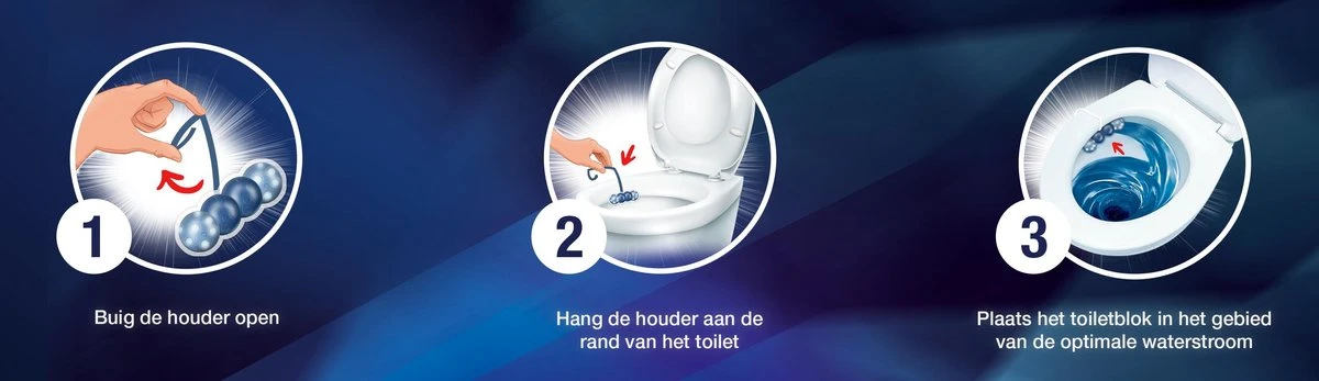 Witte Reus Blauw Actief Toiletblok - Hygiene - WC Blokjes Voordeelverpakking - 10 Stuks 8 Witte Reus Blauw Actief Toiletblok - Hygiene - WC Blokjes Voordeelverpakking - 10 Stuks - Afbeelding 6