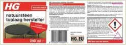 HG Natuursteen Toplaag Hersteller - 250 Ml - Herstelt Beschadigingen - Voor Marmer En Alle Andere Kalkhoudende Natuursteensoort 9 HG Natuursteen Toplaag Hersteller - 250 Ml - Herstelt Beschadigingen - Voor Marmer En Alle Andere Kalkhoudende Natuursteensoort -Reinigingsproducten Winkel 1200x426 1