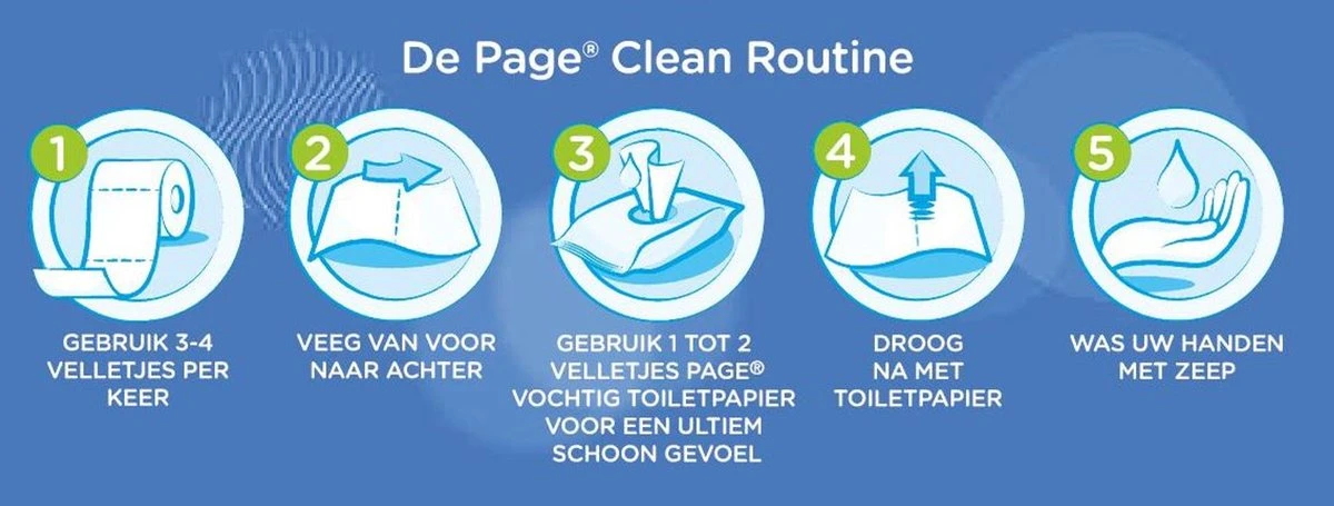 Page Wc Papier - Compleet Schoon Toiletpapier - 16 Rollen 6 Page Wc Papier - Compleet Schoon Toiletpapier - 16 Rollen - Afbeelding 4