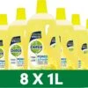 Dettol - Power & Fresh - Allesreiniger - Citrus - 8 X 1 Liter -Reinigingsproducten Winkel 1200x726 2
