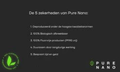 PURE NANO Glas - Nano Coating Voor 5 Jaar Heldere Ramen Met Minder Schoonmaakwerk - 250 Ml -Reinigingsproducten Winkel 1200x730