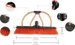 Aqua2Go Telescoopsteel 10,6 Meter - Lichtgewicht Aluminium - 40 Cm. Borstel - Ramen Wassen - Zonnepanelen -Reinigingsproducten Winkel 1200x736 1