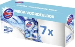 Glorix Power 5+ Ocean Toiletblokken - 7 Stuks - Voordeelverpakking -Reinigingsproducten Winkel 1200x760 5