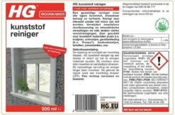 HG Kunststof Reiniger - 500ml - Intensieve Reiniger -Reinigingsproducten Winkel 1200x786