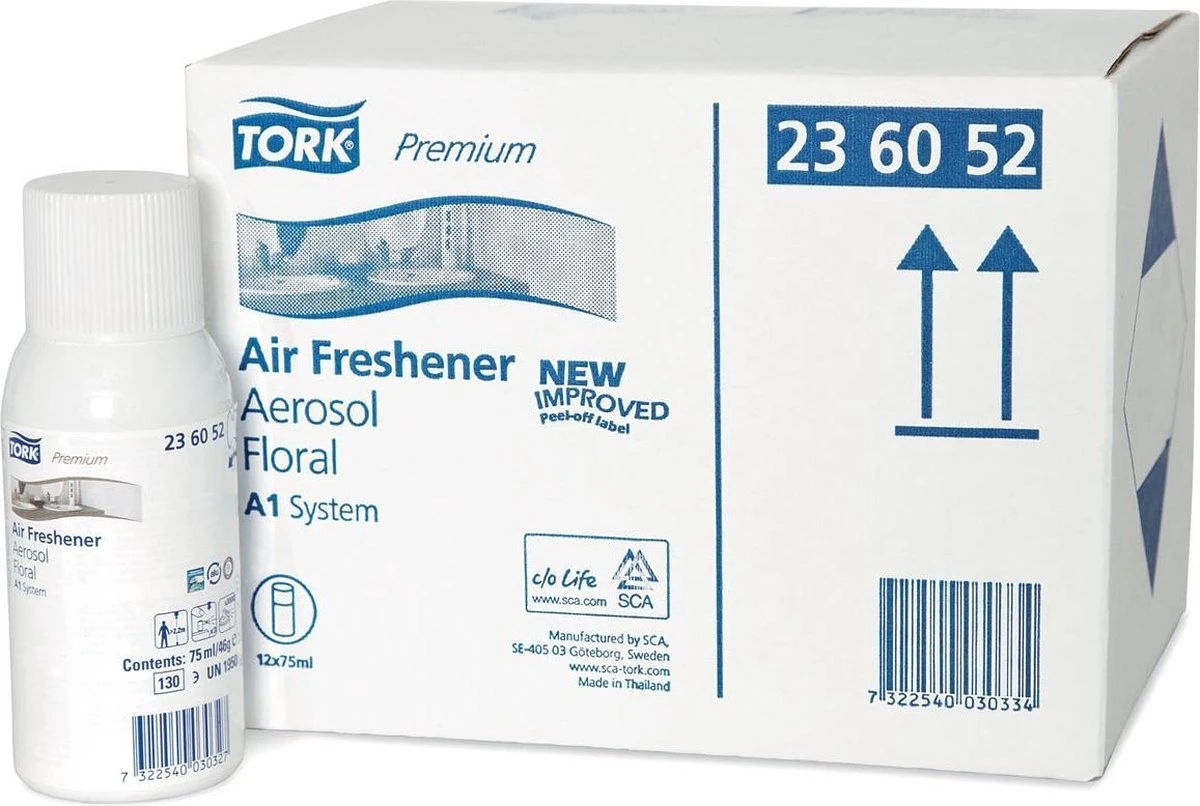 Tork Navulling Voor Luchtverfrisser Bloemen Systeem A1 Flacon Van 75 Ml 8 Tork Navulling Voor Luchtverfrisser Bloemen Systeem A1 Flacon Van 75 Ml - Afbeelding 6