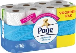 Page Wc Papier - Compleet Schoon Toiletpapier - 16 Rollen 12 Page Wc Papier - Compleet Schoon Toiletpapier - 16 Rollen -Reinigingsproducten Winkel 1200x848 4