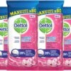 Dettol - Schoonmaakdoekjes - Power & Fresh - Kersenbloesem - 4 X 80 Stuks - Voordeelverpakking -Reinigingsproducten Winkel 1200x949