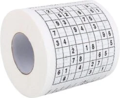 MikaMax Sudoku WC Papier - Sudoku - Iedervel Een Andere Sudoku - Toiletpapier - Puzzels - Puzzel -Reinigingsproducten Winkel 1200x975