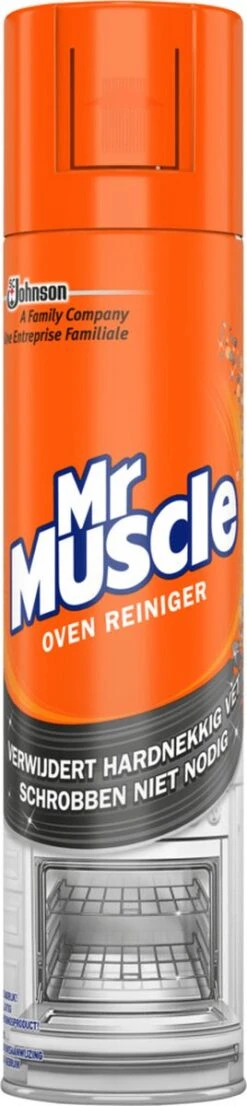 Mr Muscle Ovenreiniger Spray - 3 X 300 Ml - Voordeelverpakking -Reinigingsproducten Winkel 268x1200