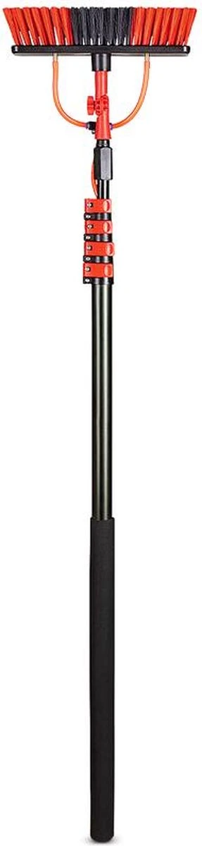 Telescoopsteel Met Borstel 6 Delige Set – Telescoop Met Borstel - Telescoopsteel Ramenwassen – Uitschuifbaar Tot 4,6 Meter - Met Zeepdispenser 9 Telescoopsteel Met Borstel 6 Delige Set – Telescoop Met Borstel - Telescoopsteel Ramenwassen – Uitschuifbaar Tot 4,6 Meter - Met Zeepdispenser - Afbeelding 7