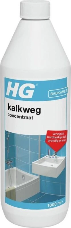 HG Kalkweg Concentraat - 1 L - Krachtige Ontkalker - Geconcentreerd -Reinigingsproducten Winkel 376x1200 1