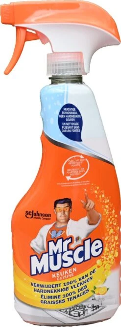 3 X Mr Muscle Keuken Reiniger Spray - Keukenreiniger - 3 X 500ml -Reinigingsproducten Winkel 446x1200