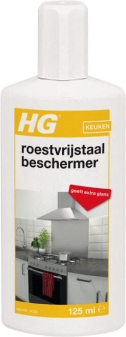 HG Roestvrijstaal Beschermer - 125ml - Snel En Eenvoudig - Laat RVS Weer Glanzen -Reinigingsproducten Winkel 450x1200 1