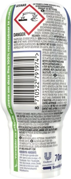 Cif Power & Shine Badkamer Ecorefill Capsule - 10 X 70 Ml - Voordeelverpakking -Reinigingsproducten Winkel 478x1200 2