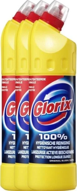 Glorix Original - 3 X 750 Ml - Bleek -Reinigingsproducten Winkel 487x1200