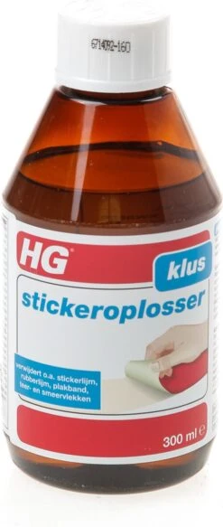 HG Stickerverwijderaar - 300ml - Eenvoudig In Gebruik - 100% Lijmrestenverwijdering -Reinigingsproducten Winkel 508x1200 1