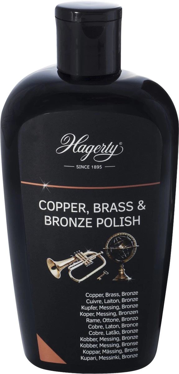 Hagerty Copper, Brass & Bronze Polish - Poetsmiddel Voor Koper, Messing En Brons 250 Ml 4 Hagerty Copper, Brass & Bronze Polish - Poetsmiddel Voor Koper, Messing En Brons 250 Ml - Afbeelding 2