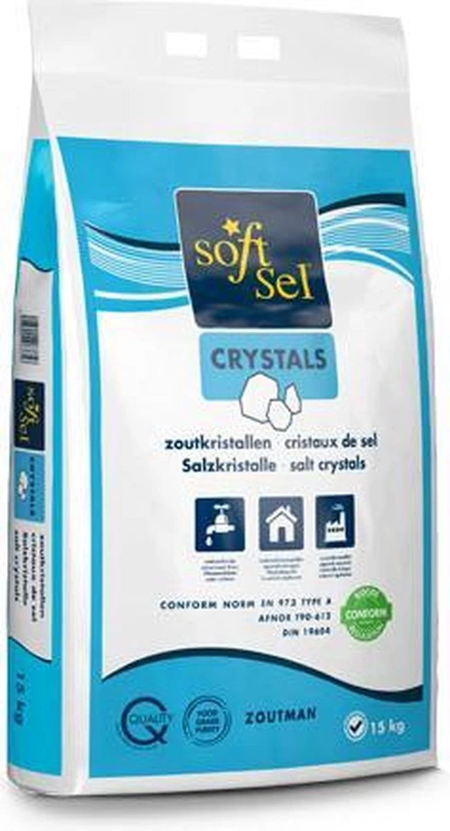 15 Kg - Onthardingszout - Zout Waterverzachter - Waterontharder - Regeneratiezout - GRATIS VERZENDING 3 15 Kg - Onthardingszout - Zout Waterverzachter - Waterontharder - Regeneratiezout - GRATIS VERZENDING