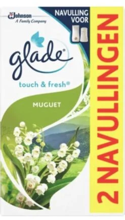 Glade By Brise Touch & Fresh Muguet Navulling - 2 Stuks -Reinigingsproducten Winkel 682x1200