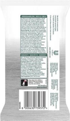 Cif Disinfect & Shine Wipes Original Desinfectie Schoonmaakdoekjes - 12 X 30 Doekjes - Voordeelverpakking -Reinigingsproducten Winkel 697x1200
