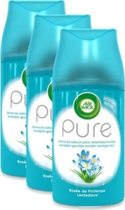 Air Wick Freshmatic Automatische Spray - Luchtverfrisser - Pure Lentedauw Navulling - 3 Stuks -Reinigingsproducten Winkel 718x1200 2